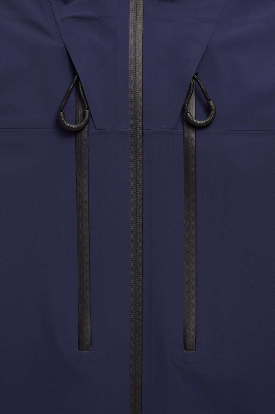Chaqueta con Capucha Azul Moncler