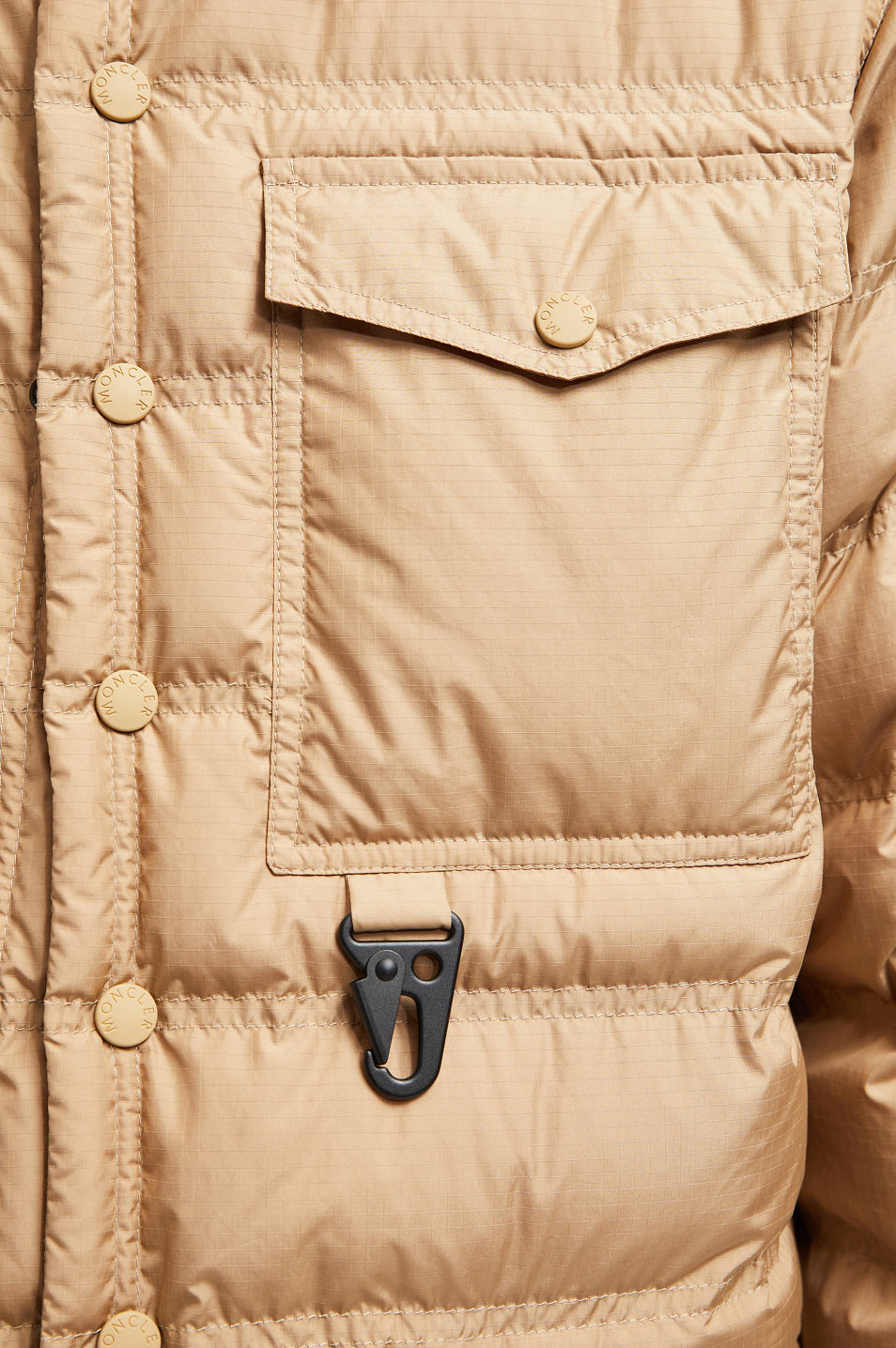 Moncler Beige Waterproof Jacket