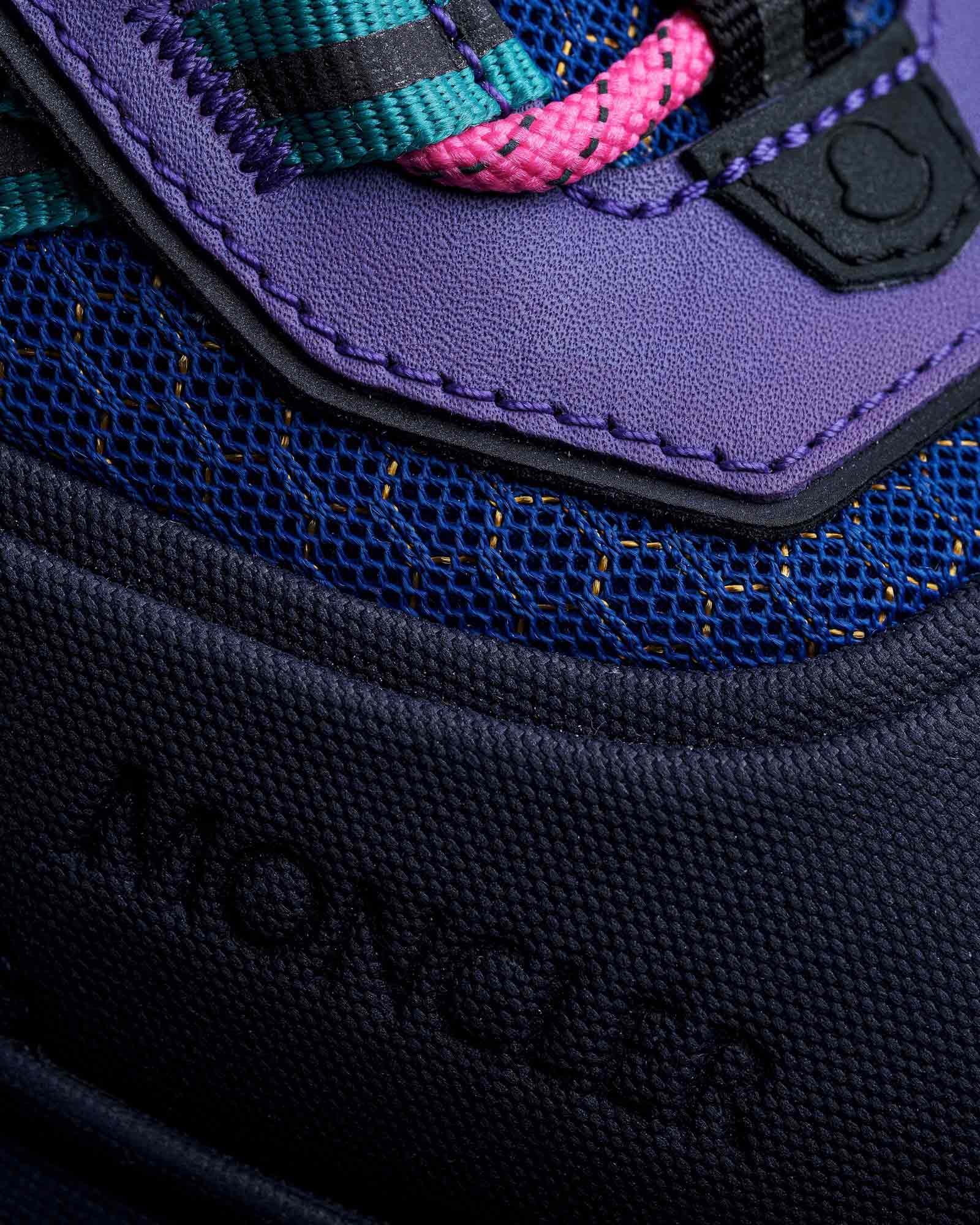 Moncler Trailgrip Lite sneakers explored by Techunter Magazine, highlighting innovative materials and techwear design