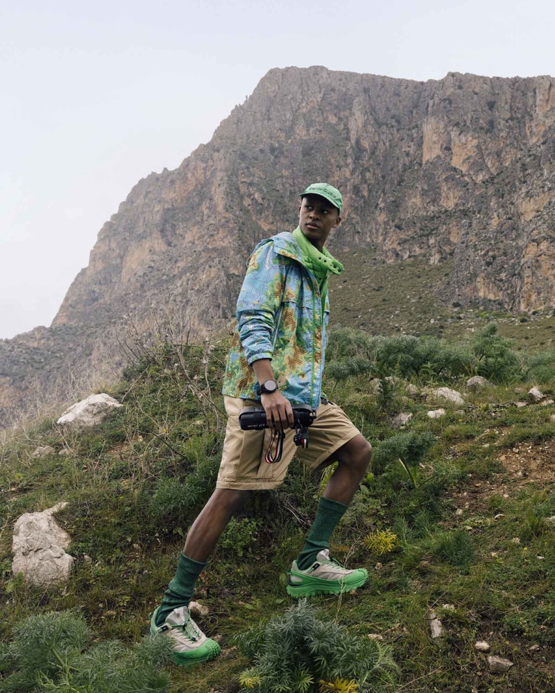 Moncler Grenoble Spring/Summer 2023 jackets and garments with GORE-TEX, POLARTEC® fleece and SENSITIVE® fabrics for wind and rain protection