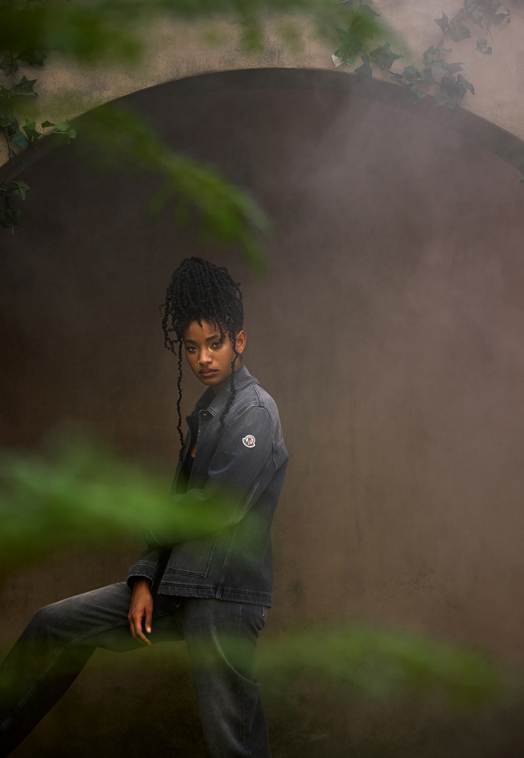 Collezione Moncler x Willow Smith