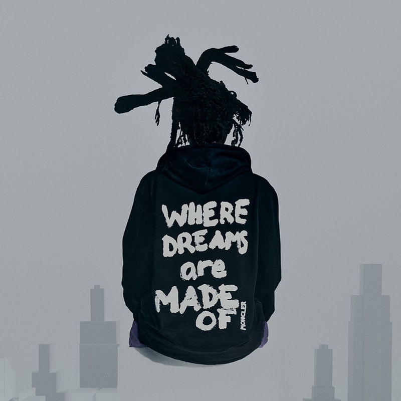 Moncler Genius x Alicia Keys jerseys with Empire State of Mind lyrics and NYC-inspired design