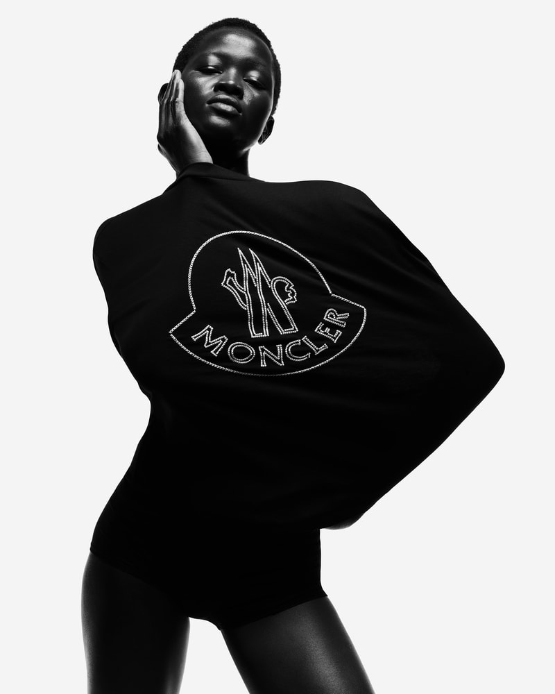 Colección Moncler Summer 2023 que resalta las formas, texturas y el estilo de los diseños de Imruh Asha