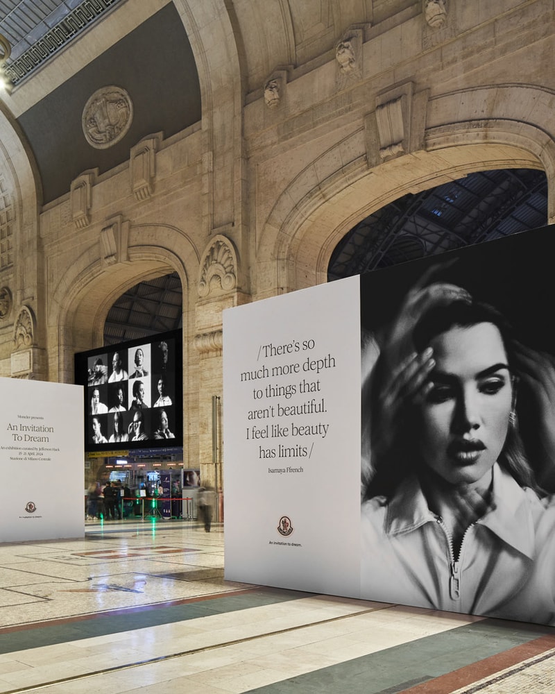 Moncler Exhibition In Milano Centrale Railway Station