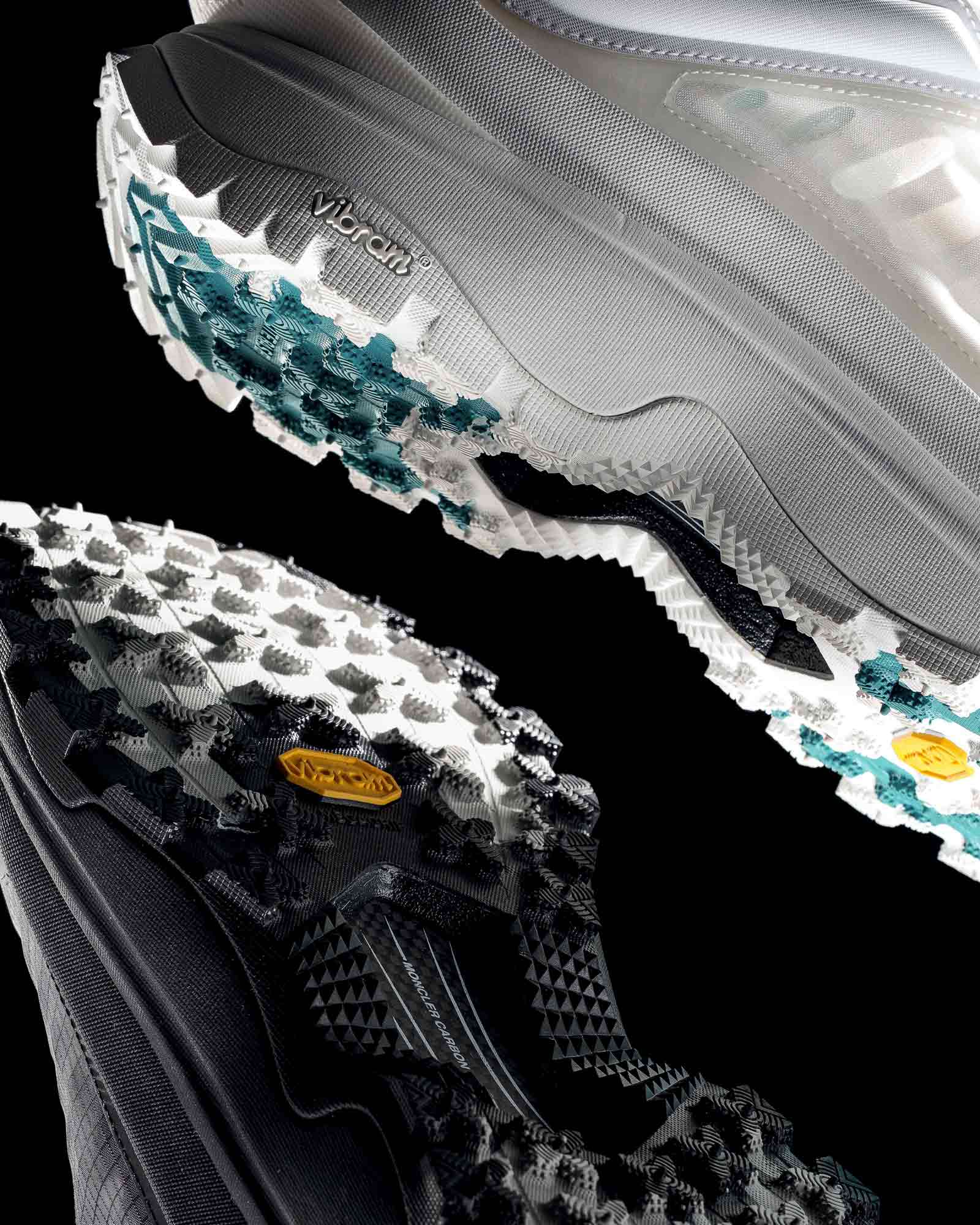 Moncler Trailgrip Lite sneakers explored by Techunter Magazine, highlighting innovative materials and techwear design