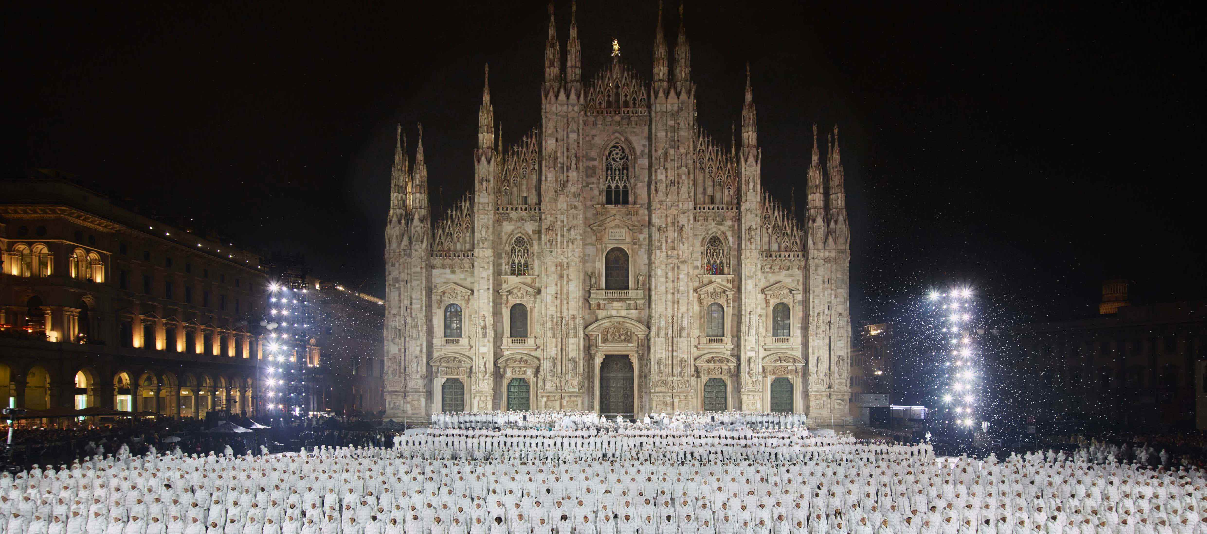 Moncler Show In Milan For The 70th Anniversary 1