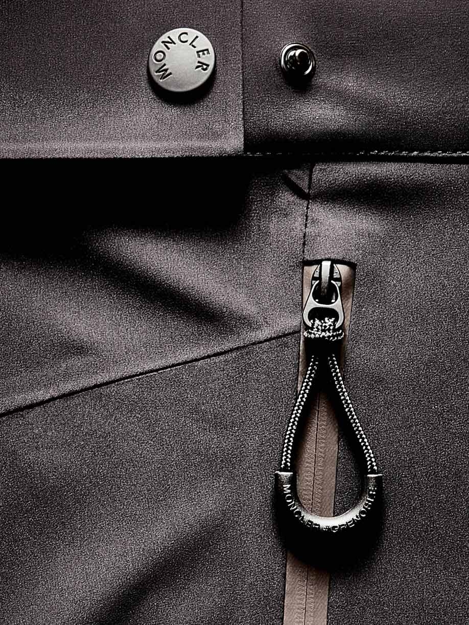 Moncler Technical Outdoorwear With Integrated Reflectors