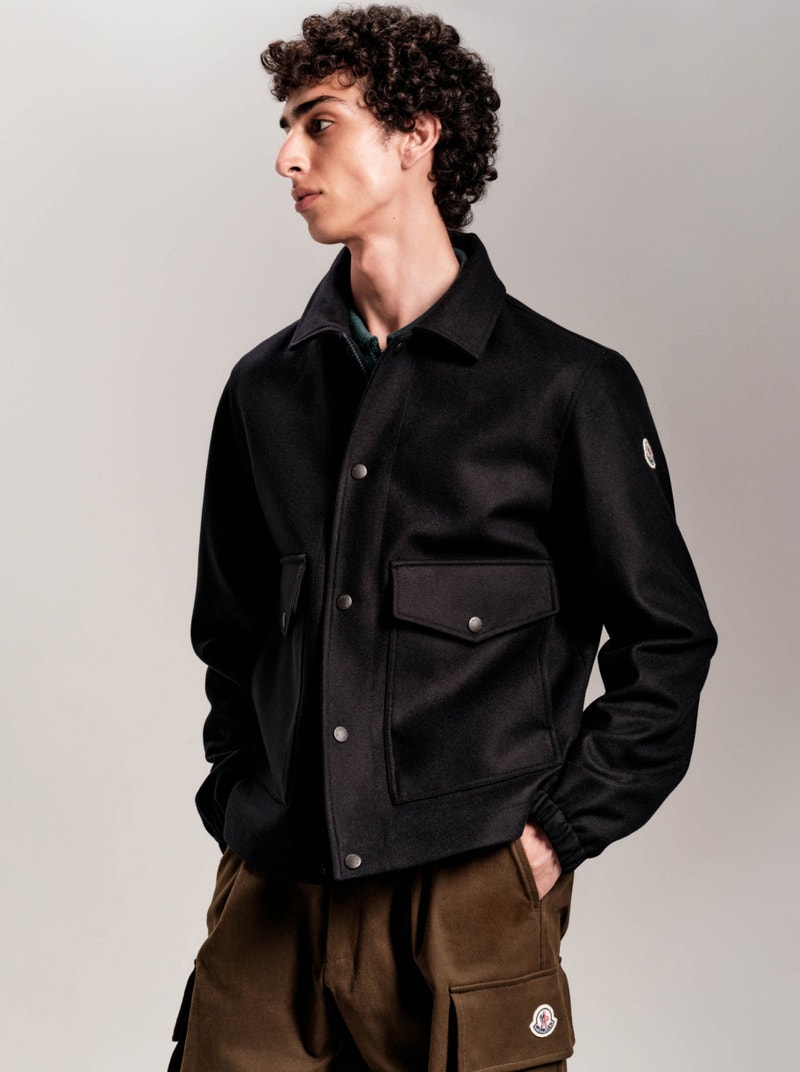 Moncler men's wool puffers, nylon jackets and merino cardigans