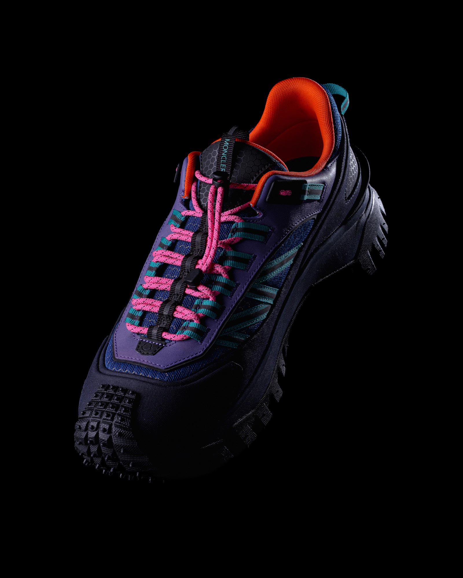 Moncler Trailgrip Lite sneakers explored by Techunter Magazine, highlighting innovative materials and techwear design