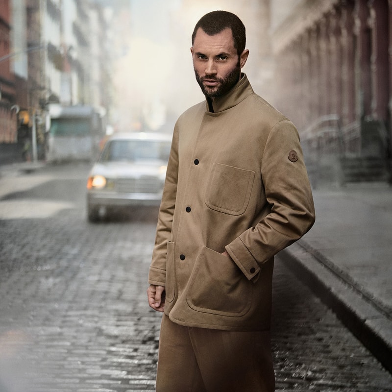 Moncler Smart Design With Suede, Cashmere And Airsoft Nylon