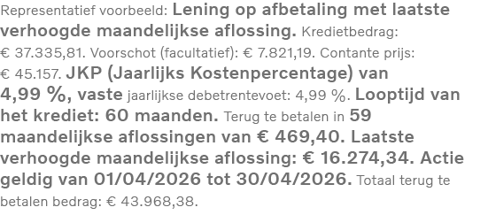representatief voorbeeld