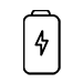 Icône d'une batterie