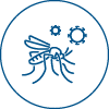 Protects against disease carrying insects including mosquitoes