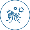 Protects against disease carrying insects including mosquitoes