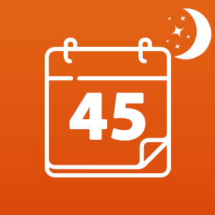 Proteção até 45 noites