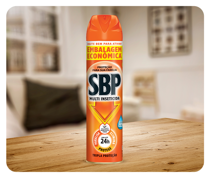 Como eliminar os insetos da sua casa com seu SBP Aerossol