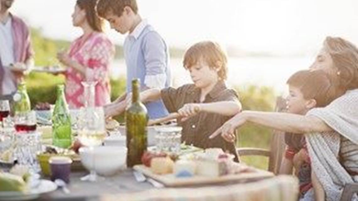 Party outside