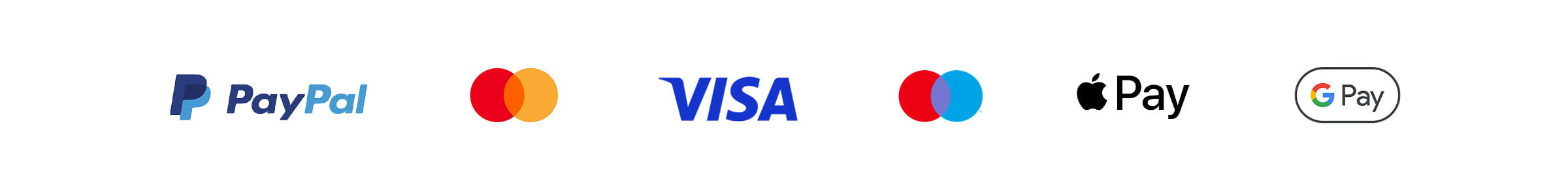 Payment logos_Paypal, Mastercard, Visa, Maestro, Apple Pay, Google pay - RATIO 8x1.jpg