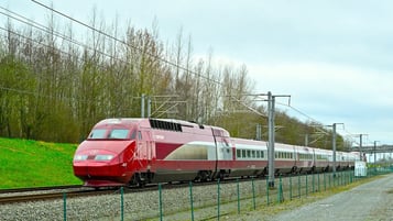 Smart turnouts for Belgian high-speed line 