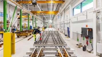 Turnouts for Sweden’s rail network