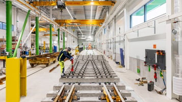 Turnouts for Sweden’s rail network